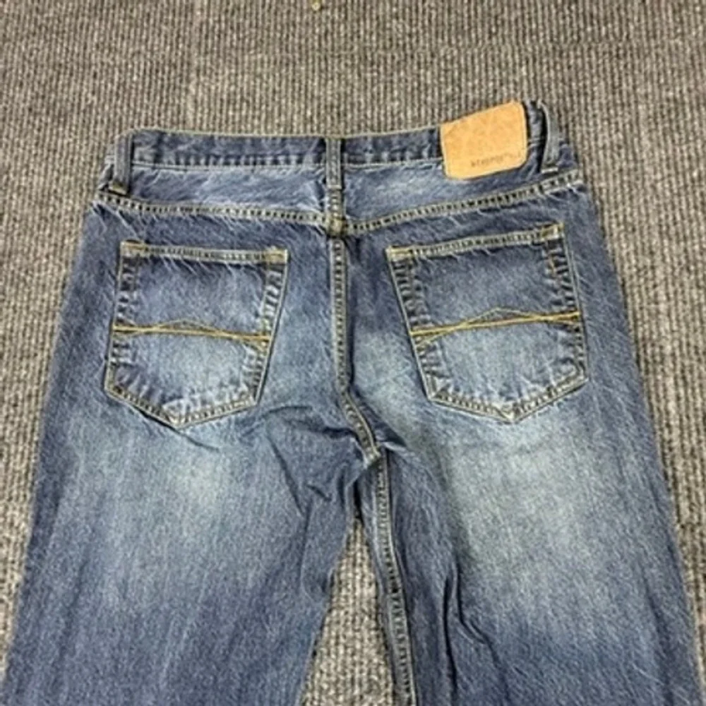 Aeropostale Benton Original Bootcut Jeans Mens 32x34 Blue Denim 0530AF13